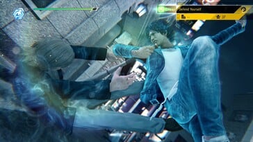 Na imagem: uma captura de tela do jogo Judgment.