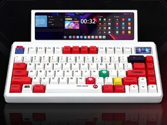 O novo teclado mecânico Kwynex vem com uma tela sensível ao toque