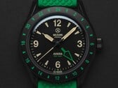 O relógio Nezumi Aviera apresenta um movimento GMT automático do calibre Miyota 9075 (Fonte da imagem: Nezumi Studios)