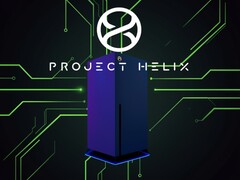 Um banner mostrando um conceito do console Xbox Project Helix