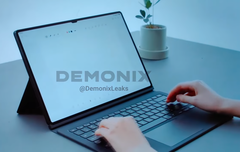 O Galaxy Tab S8 Ultra estará próximo do tamanho do Livro de Superfície 15