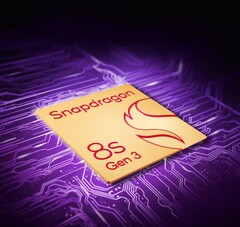 O Snapdragon 8s Gen 3 supera o Snapdragon 7+ Gen 3. (Fonte: Qualcomm)