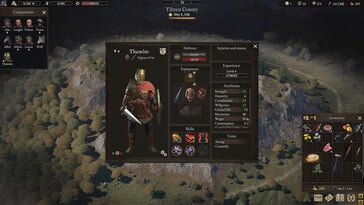 Na imagem: uma captura de tela do jogo Wartales.