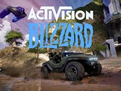 Logotipo da Activision Blizzard exibido junto com “Halo: Campaign Evolved”