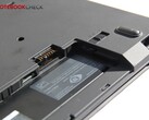 O compartimento da bateria externa do Lenovo ThinkPad T480.