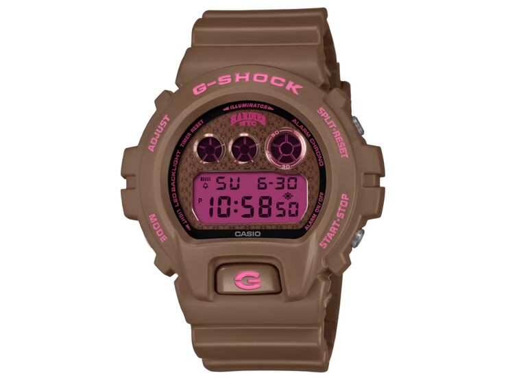 O relógio Casio G-Shock x Hardies NYC DW6900HH-5. (Fonte da imagem: Casio)
