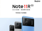 O Redmi Note 11R é um dos muitos smartphones da série Redmi Note 11. (Fonte da imagem: Xiaomi)