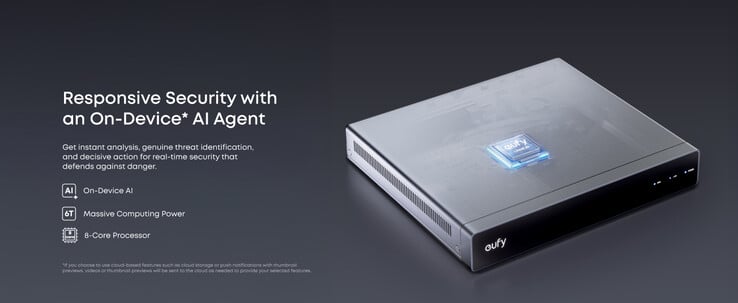 A PoE Cam E41 da Eufy trabalha com o Network Video Recorder (NVR) S4. (Fonte da imagem: eufy)