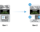 As novas certificações funcionam com códigos QR. (Imagem: HDMI LA)