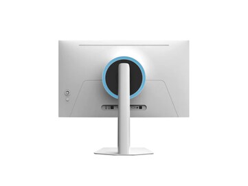 Ambos os monitores têm um acabamento branco e iluminação RGB na parte traseira. (Fonte da imagem: Innocn)