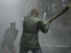 Uma captura de tela de James Sunderland em ação durante um jogo de Silent Hill 2 Remake. (fonte da imagem: SteamDB)