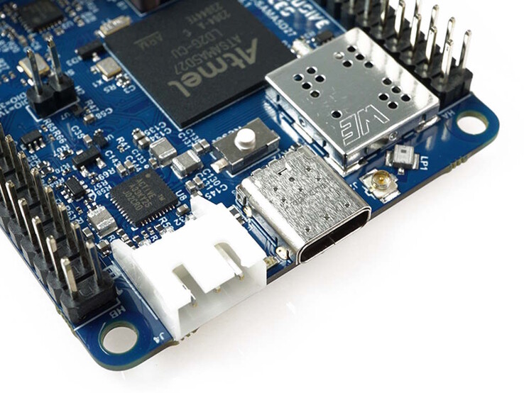 Uma conexão QWIIC está disponível