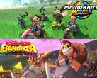 Personagens de Donkey Kong Bananza e Mario Kart World (Fonte da imagem: edições da Nintendo of America)