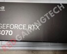 GeForce RTX 4070 poderia ter um TDP de 250 W. (Fonte: RedGamingTech)