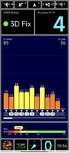 Teste de GPS: no prédio