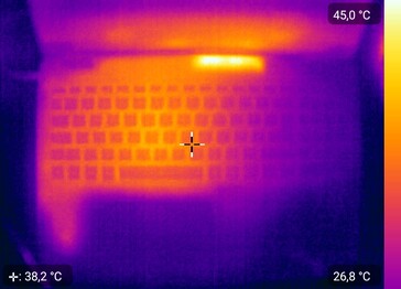 Topo de desenvolvimento de calor (ocioso)