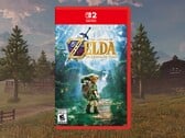 Banner para o lançamento à meia-noite do remake de Ocarina of Time na Best Buy