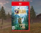 Banner para o lançamento à meia-noite do remake de Ocarina of Time na Best Buy