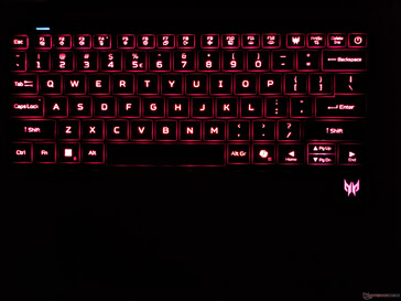 Iluminação do teclado