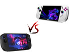 O Legion Go 2 e o MSI Claw A8 em imagens oficiais. (Fonte da imagem: Lenovo &amp; MSI - editado)