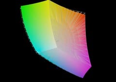 Medion Erazer Beast 18 X1 vs DCI-P3