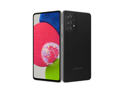 Em revisão: Samsung Galaxy A52s. Dispositivo de teste fornecido por: