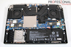 Acer Nitro 5 powered by AMD Ryzen 7 6800H e Nvidia GeForce RTX 3060 - Internals. (Fonte de imagem: Revisão Profissional)