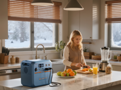 A estação de energia portátil de íons de sódio Bluetti Pioneer Na pode alimentar até 11 dispositivos simultaneamente (Fonte da imagem: Bluetti)