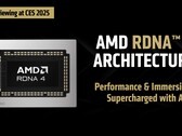 AMD RDNA 4 é apresentado na CES 2025. (Fonte da imagem: AMD)