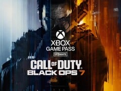 Banner de Call of Duty: Black Ops 7 com o logotipo do Xbox Game Pass Ultimate (Fonte da imagem: Activision, Xbox Gaming)