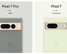 A série Pixel 7 será lançada em quatro cores, com exclusividade para o Pixel 7 e Pixel 7 Pro. (Fonte da imagem: Google)