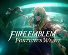 Banner de Fire Emblem: Fortune’s Weave exibido