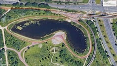Teste de GNSS: lago