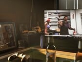 Uma captura de tela do Trailer 2 de GTA VI mostrando um controle de PlayStation 4
