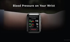 O relógio D é um dos primeiros relógios inteligentes que pode monitorar os níveis de pressão arterial sem a necessidade de um dispositivo separado. (Fonte de imagem: Huawei)