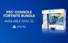 O pacote Fortnite Flowering Chaos Bundle para console PS5 tem cosméticos que serão exclusivos do PlayStation por um ano. (Fonte da imagem: PlayStation)