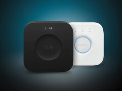 O Philips Hue Bridge V2 e o Hue Bridge Pro (na foto) estão recebendo novas atualizações de software. (Fonte da imagem: Philips Hue)