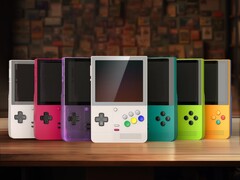 O Retroid Pocket Classic é um dispositivo portátil para jogos Android com um design semelhante ao do Game Boy Color. (Fonte da imagem: Retroid)
