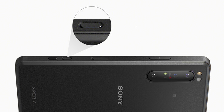 Chave de atalho Sony Xperia PRO (Fonte: Sony Europe)