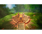 Uma captura de tela da coleção Dragon Quest I e II HD-2D remake que mostra o estilo de arte único do jogo. (Fonte da imagem: Square Enix)