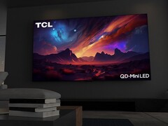 A TV QM8 de 115 polegadas da TCL tem brilho de até 5.000 nits. (Fonte da imagem: TCL)