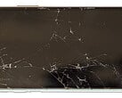 Apple iPhone 11 Pro após falha no teste de queda (Fonte: Stiftung Warentest)