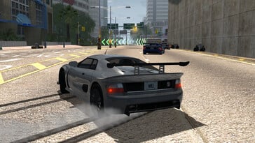 Na imagem: Uma captura de tela do jogo World Racing 2 - Champion Edition.