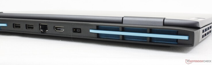 Traseira: USB-A 3.2 Gen. 2 (10 Gbps), RJ-45 Gigabit, HDMI 2.1, adaptador CA