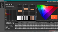 ColorChecker (configuração DCI-P3)