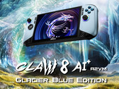 O Glacier Blue Edition é a segunda atualização do Claw 8 AI+ da MSI até o momento.
