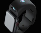 O Wristcam Apple - banda compatível com relógio adiciona funcionalidade de vídeo e fotografia ao relógio Apple. (Imagem: Wristcam)