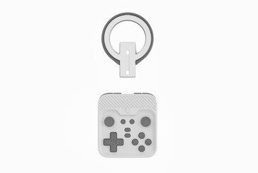 O controlador de jogos Abxylute Snap-on utiliza o sistema de fixação magnética comum, como o Apple MagSafe, encontrado em smartphones. Estão previstos adaptadores para telefones sem suportes magnéticos. (Fonte da imagem: Abxylute)