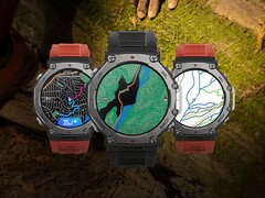 O smartwatch Amazfit T-Rex 3 (foto) está recebendo a versão de software 3.8.5.1. (Fonte da imagem: Amazfit)