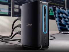 O novo Anker Nano Docking Station (na foto) chegou à Europa. (Fonte da imagem: Anker)